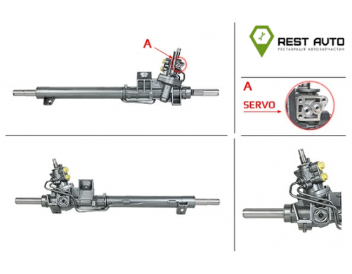 Рульова рейка з ГПК нова VOLVO S 80 99-06, Volvo S 80 1999-2006