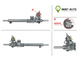 Рульова рейка з ГПК нова VOLVO S 80 99-06, Volvo S 80 1999-2006