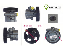 Насос ГПК новий CITROEN Berlingo 1998-2002 CI003, Citroen Berlingo 1998-2002, Citroen Berlingo 2002-2006, Citroen Xsara 1999-2004, Citroen PE