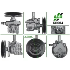 Насос ГПК новий KIA Besta K71 (1992 - 2005), K70,K71 (1995 - 2000)