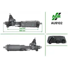 Рульова рейка з ЕПК нова AUDI A6 2011- AU9102