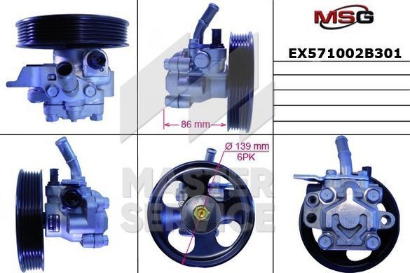 Насос ГУР новый HYUNDAI Santa Fe 2006-2010, Hyundai Santa Fe 2006-2010