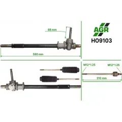 Рульова рейка без ПК нова HONDA Civic AAH (1983 - 1987)