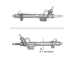 Насос ГПК новий FORD Maverick 93-96 NI017, Ford MAVERICK 1993-1996, Nissan L-Serie 1995-2000, Nissan TERRANO II 1993-2002
