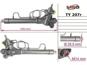 Рульова рейка з ГУР Toyota Celica TY207R, Celica