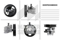 Насос ГПК новий HYUNDAI SONATA IV 98-01,TRAJET 00-08, Hyundai SONATA IV 1998-2001, Hyundai TRAJET 2000-2008
