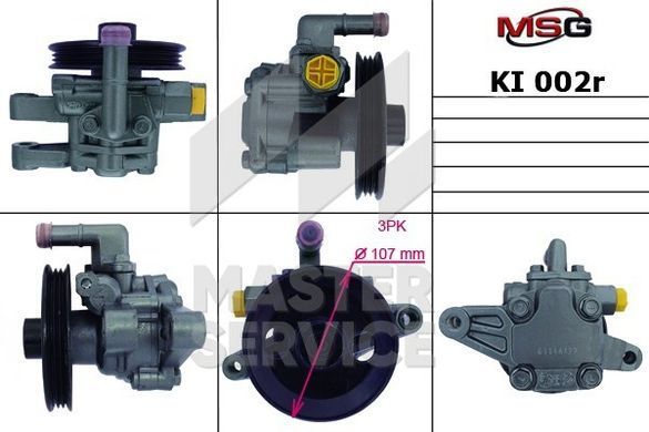 Насос ГПК відновлений HYUNDAI Tucson 04-10 KI002R, Hyundai TUCSON 2004-2010, Kia CERATO 2004-, Kia SPORTAGE 2004-