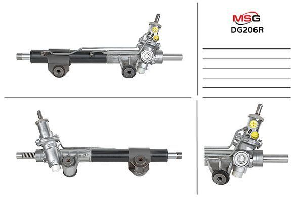 Рульова рейка з ГПК відновлена DODGE RAM 2004-2010, Dodge, RAM 2004-2010