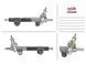 Рульова рейка з ГПК відновлена DODGE RAM 2004-2010, Dodge, RAM 2004-2010