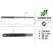 Шток рульової рейки новий VW Crafter 06-16 VW9217C1