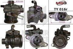 Насос ГПК відновлений TOYOTA HIACE IV 01-06, Toyota HIACE IV 2001-2006