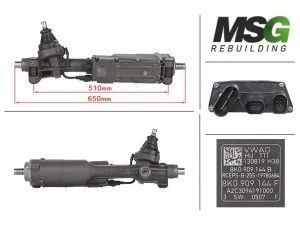 Рулевая рейка с ЭУР Audi A5 07-16 Audi A4 07-15, A5