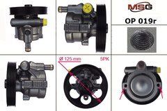Насос ГУР Nissan Interstar OP019R