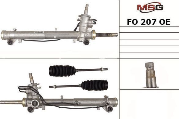 Рульова рейка з ГПК нова FORD Fiesta V 02-09 FO207OEM, Ford FIESTA V (JH_, Ford JD_) 2001-2009, Ford FUSION (JU_) 2002-2009, Mazda 2003-2009