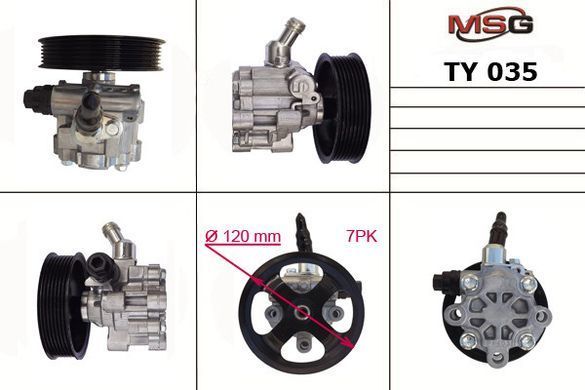 Насос ГУР Lexus Lx TY035, Lexus Lx, Toyota Land Cruiser