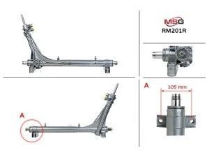 Рульова рейка з ГПК відновлена RAM PROMASTER 1500 2013-,PROMASTER 2500 2013-,PROMASTER 3500 2013-, RAM PROMASTER 1500 2013-, RAM PROMASTER 2500 2013-, RAM PROMASTER 3500 2013-