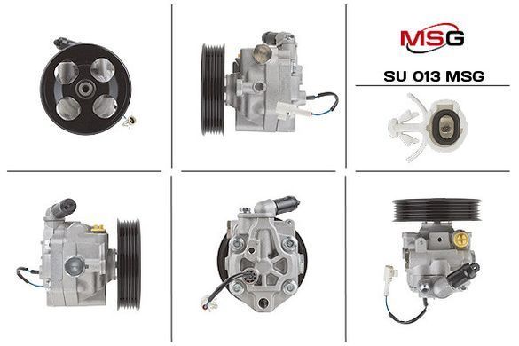 Насос ГУР Mitsubishi Lancer SU013, Mitsubishi Lancer, Subaru Legacy, Subaru Outback