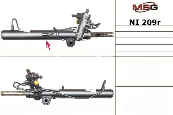 Рульова рейка з ГУР Nissan Murano NI209R, NISSAN MURANO