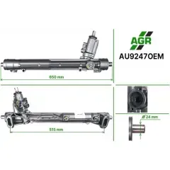 Рульова рейка з ГПК нова AUDI A4 8K2 (2007 - 2015)