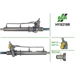 Рульова рейка з ГПК відновлена HYUNDAI H100 (P) 93-00, HYUNDAI Porter 06-