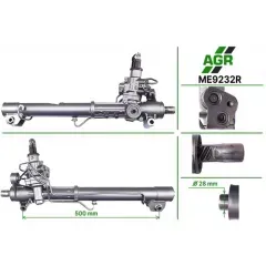 Рульова рейка з ГПК відновлена MERCEDES-BENZ C-Series 204006,204007 (2007 - 2009), 204207 (2007 - 2009)