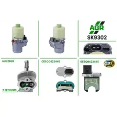 Насос ГПК з електроприводом новий SEAT CORDOBA 2002-2009;IBIZA IV 2002-2009;SKODA FABIA 1999-2008