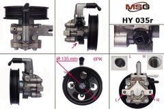 Насос ГПК відновлений HYUNDAI SANTA FE II 10- HY035R, Hyundai SANTA FE II 2010-, Kia SORENTO II 2009-