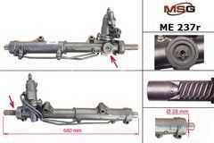 Рульова рейка з ГПК відновлена MERCEDES-BENZ E-CLASS (W212) 13- ME237R.2