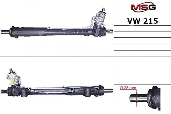 Рульова рейка з ГУР Audi Q7 VW215, Audi Q7, Porsche Cayenne, VW Touareg