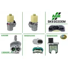 Насос ГПК з електроприводом новий SEAT CORDOBA 2002-2009;IBIZA IV 2002-2009;SKODA FABIA 1999-2008