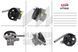 Насос ГПК відновлений HYUNDAI Grandeur 05- HY008R, Hyundai Grandeur 2005-, Hyundai Sonata 2006-2010