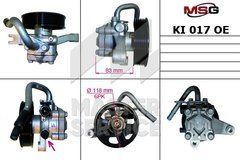 Насос ГПК новий KIA Sorento 09- KI017OEM, Kia SORENTO 2009-, Hyundai SANTA FE 2010-, Kia CARNIVAL 2009-