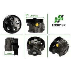 Насос ГПК відновлений FORD Fiesta DJ1 (2004 - 2009), Mondeo B5Y (2000 - 2007)