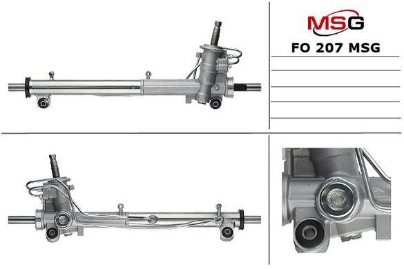Рульова рейка з ГУР Ford Fiesta V FO207, Ford Fiesta V, Ford Fiesta Van, Ford Fusion, Mazda