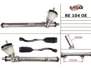Рульова рейка без ГПК нова RENAULT Scenic II 2004- RE104OEM, Renault SCENIC II 2004-, Renault KANGOO 2008-, Renault MEGANE II 2003-