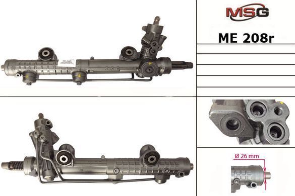 Рульова рейка з ГПК відновлена MERCEDES-BENZ E-CLASS (W211) 02-08,E-CLASS T-Model (S211) 03-09, Mercedes-Benz E-CLASS 2002-2008, Mercedes-Benz E-CLASS T-Model 2003-2009