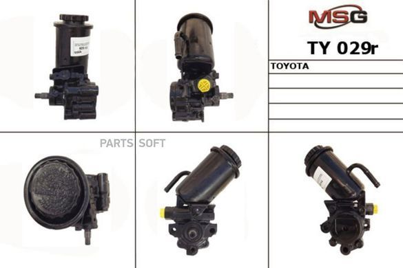 Насос ГПК відновлений TOYOTA 4 RUNNER 1995-2002 TY029R, Toyota 4 RUNNER 1995-2002, Toyota LAND CRUISER PRADO 1996-2003, Toyota TACOMA 2000-2005