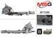 Рулевая рейка с ЭУР MITSUBISHI LANCER X 08-, Mitsubishi LANCER X 2008-