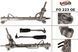 Рульова рейка з ГПК нова FORD FOCUS C-MAX 03-07,FOCUS II (DA_) 04-, Ford FOCUS C-MAX 2003-2007, Ford FOCUS II (DA_) 2004-