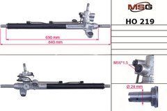 Рулевая рейка с ГУР нова HONDA ACCORD 03-08 USA, Honda ACCORD 2003-2008