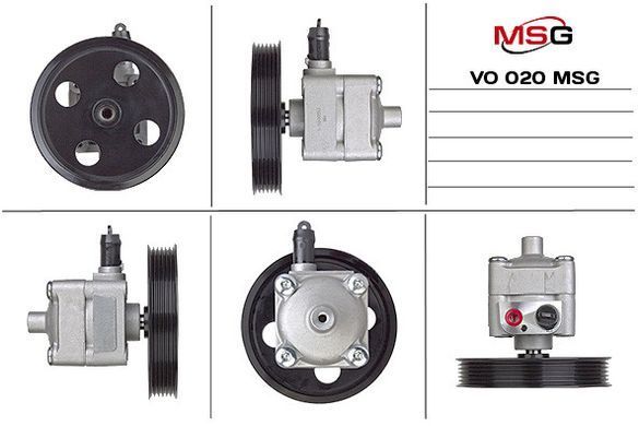 Насос ГУР Volvo S60 VO020, Volvo S60, Volvo V70, Volvo Xc70, Volvo Xc90, Volvo S80