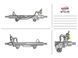 Рулевая рейка с ГУР нова FIAT FULLBACK Пикап (502_, 503_) 16-;MITSUBISHI L 200 / TRITON (KJ_, KK_, KL