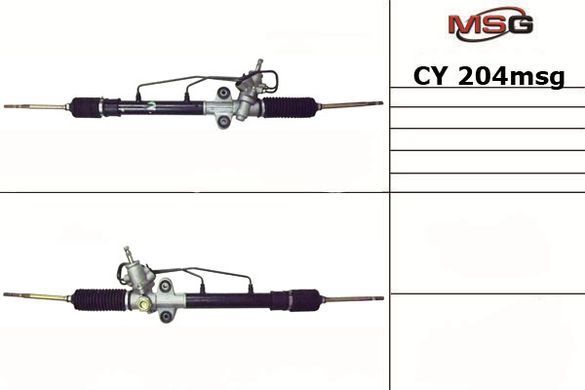 Рульова рейка з ГПК нова CHERY Kimo A1 2006- CY204, Chery Kimo A1 2006-, Chery Kimo A113 2006-, Chery Kimo S12 2006-