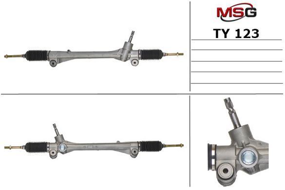Рульова рейка без ГПК нова LEXUS ES 12-18 TY123, Lexus ES (AVV6_, Lexus GSV6_, Lexus ASV6_) 2012-2018, Toyota AVALON USA 2012-, Toyota CAMRY