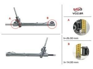 Рульова рейка з ГУР Volvo S60 VO218R