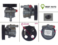 Насос ГПК новий CHRYSLER 300 M (LR) 98-04, Chrysler 300 M 1998-2004