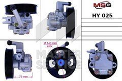 Насос ГПК новий HYUNDAI GRANDEUR 06-,SANTA FE II 06-, Hyundai GRANDEUR 2006-, Hyundai SANTA FE II 2006-